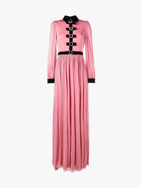 gucci pink velvet dress|pink gucci print.